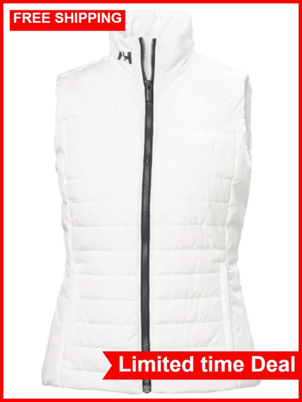 Helly Hansen Crew Insulator Vest 2.0 PrimaLoft Quilted Zip Marine Sailing